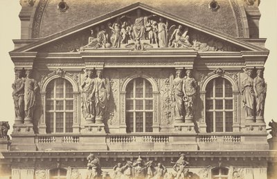 [Druhé patro pavilonu Richelieu, Louvre, Paříž] od Édouard Baldus