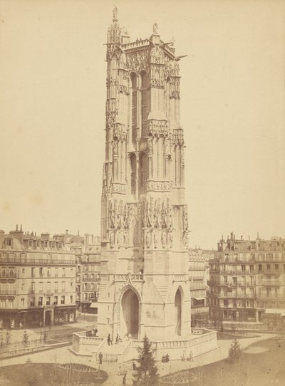 [Věž Saint-Jacques] od Édouard Baldus