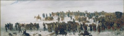 Vlak zraněných od Edouard Castres
