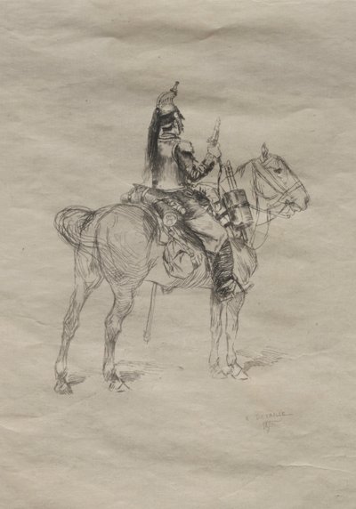 Kavalerista od Edouard Detaille