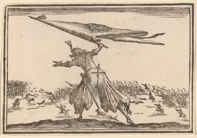 Standardní nosič od Edouard Eckman after Jacques Callot