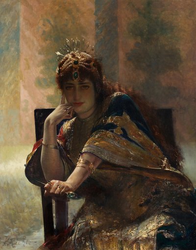 orientální od Edouard Frederic Wilhelm Richter