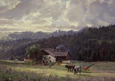 V Sandoz a la Joux Perret od Edouard Jeanmarie