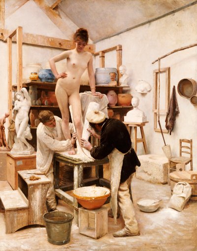 Plíseň z přírody, 1887 od Edouard Joseph Dantan