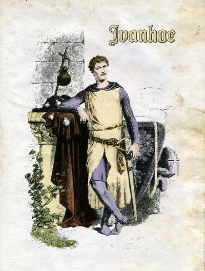 Illustration für Ivanhoe von Edouard & Lix Theodore (1830-1897) Frere