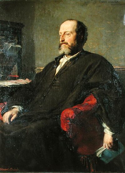 Guillaume Victor Emile Augier (1820-89) 1877 od Edouard Louis Dubufe