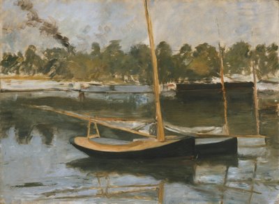 „Argenteuil“, studie lodí, 1874 od Édouard Manet