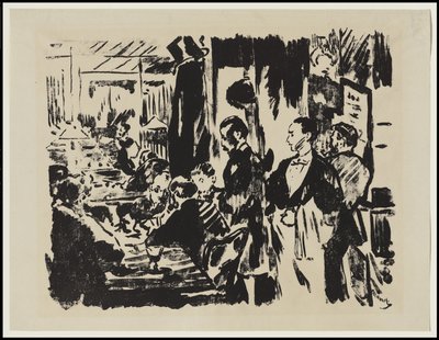 V kavárně, 1874 od Édouard Manet