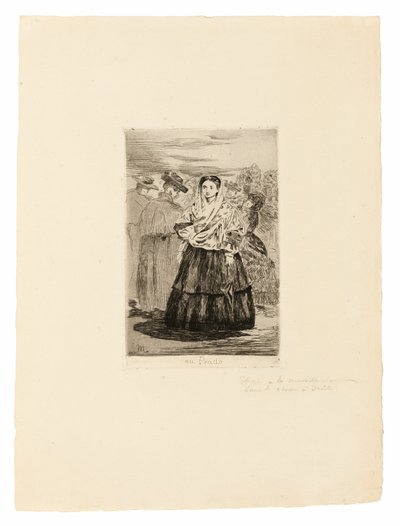 Na Prado I od Édouard Manet