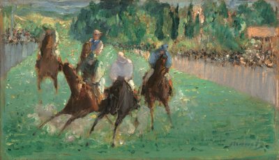 Na závodech, c. 1875. od Édouard Manet