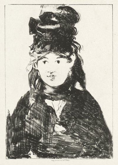 Berthe Morisot, 1872. od Édouard Manet