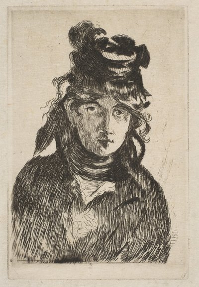 Berthe Morisot, 1872. od Édouard Manet