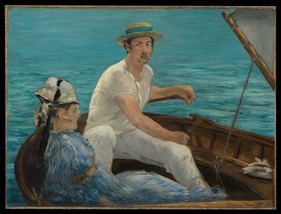 Plavba na lodi od Édouard Manet