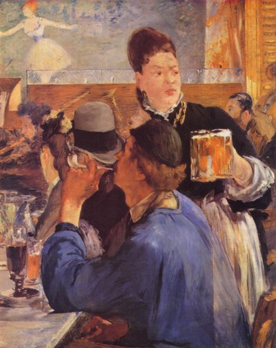 Koutek kavárny-koncert od Édouard Manet