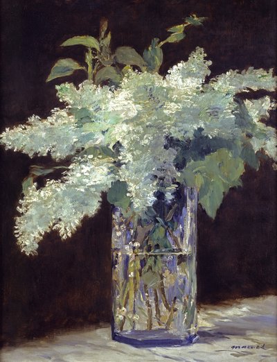Kytice šeříků od Édouard Manet