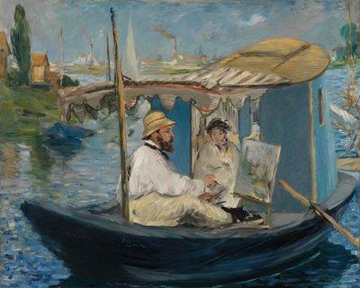 Bárka od Édouard Manet