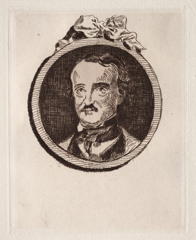 Edgar Allan Poe. od Édouard Manet
