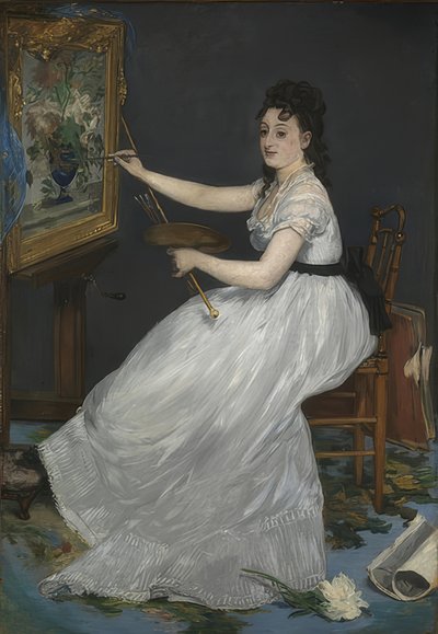 Eva Gonzalèsová. 1870 od Édouard Manet