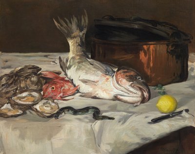 Rybí zátiší, 1864. od Édouard Manet