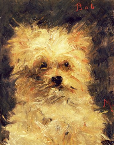 Hlava psa - Bob, 1876 od Édouard Manet