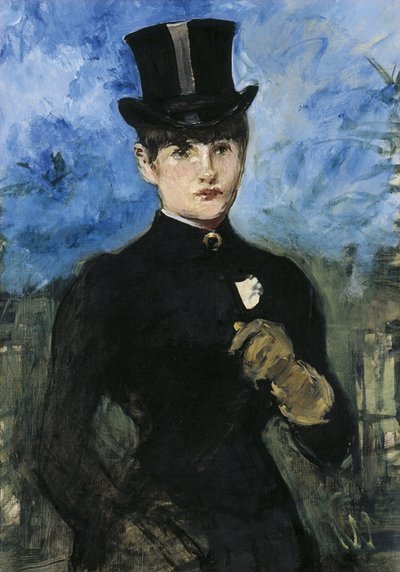 Jezdkyně, Fullface, c. 1882 od Édouard Manet