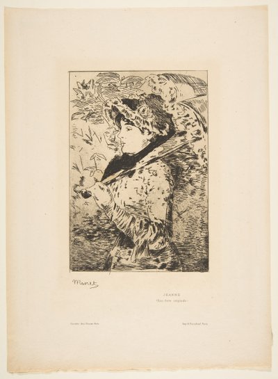 Jeanne, 1882. od Édouard Manet