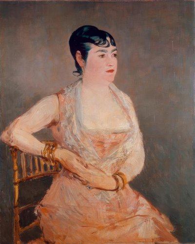 Růžová paní od Édouard Manet