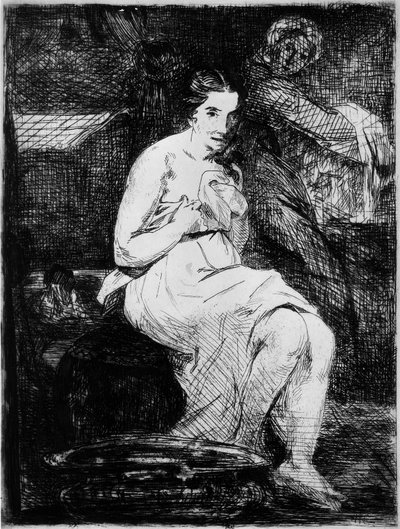 La Toilette, 1861 od Édouard Manet