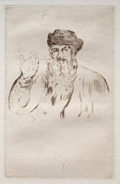Le fumeur. od Édouard Manet