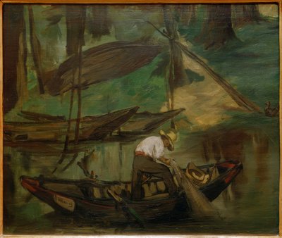 Rybář od Édouard Manet