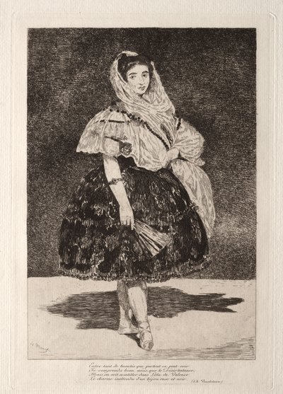 Lola de Valencia od Édouard Manet
