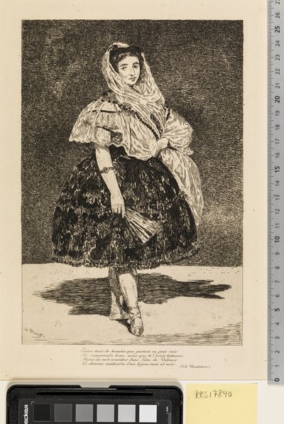 Lola de Valencia od Édouard Manet