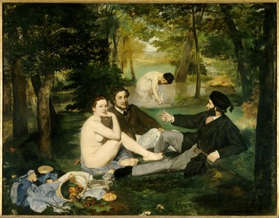 Oběd v trávě od Édouard Manet