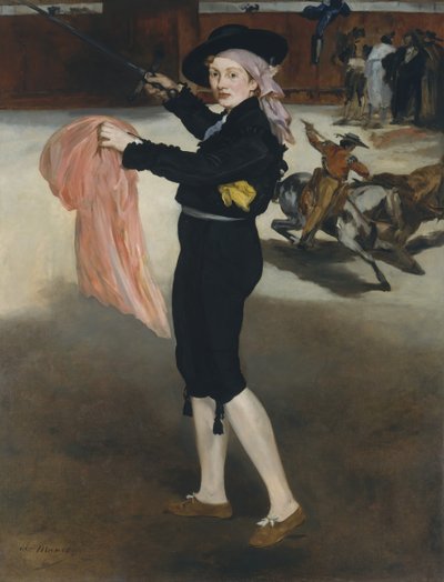 Mademoiselle V. . v Kostýmu Espada, 1862. od Édouard Manet