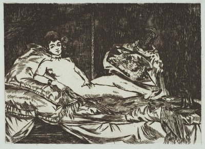 Olympia velká deska, leden-květen 1867. od Édouard Manet