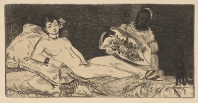 Olympia malá deska, 1867. od Édouard Manet