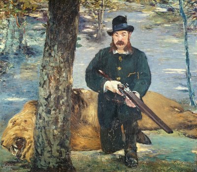 Pertuiset, Lovec lvů, 1881 od Édouard Manet