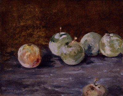 Švestky, kolem roku 1880 od Édouard Manet