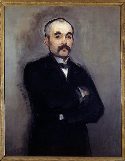 Portrét Georgese Clemenceaua (1841-1929) Obraz Edouarda Maneta (1832-1883) 19. století Sun. 0,94 x 0,74 m Paříž, musee d