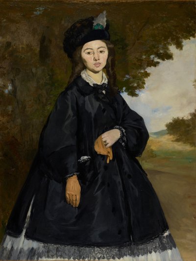 Portrét paní Brunetové od Édouard Manet