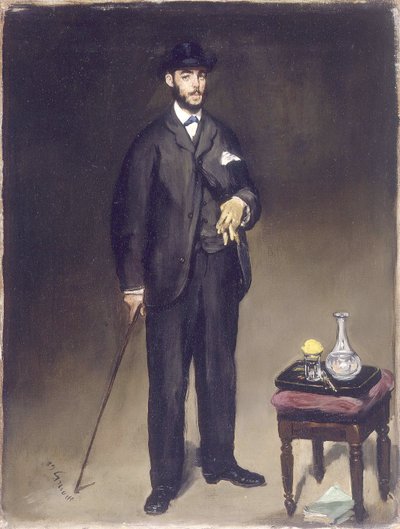 Portrét Théodora Dureta od Édouard Manet