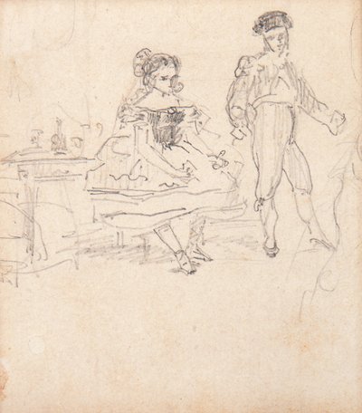 Španělský pár, 1862 od Édouard Manet