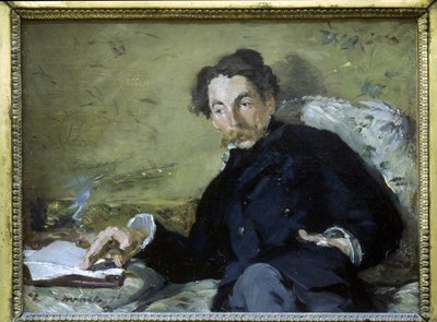Stéphane Mallarme (1842 - 1898) - Edouard Manet od Édouard Manet