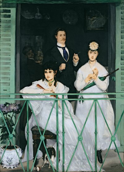 Balkón od Édouard Manet