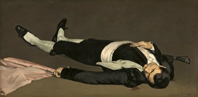 Mrtvý toreador, kolem roku 1864 od Édouard Manet
