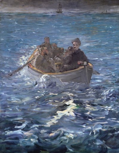 Útěk Henriho de Rocheforta (1831-1915) 1874 od Édouard Manet