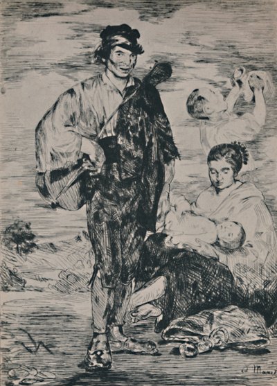 Cikáni, 1862, 1946 od Édouard Manet