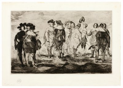 Malí kavalíci od Édouard Manet