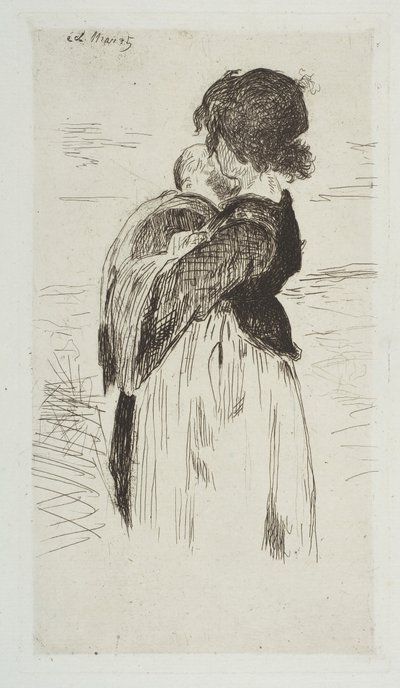 Holčička, 1861-62. od Édouard Manet