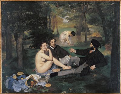 Oběd na trávě od Édouard Manet
